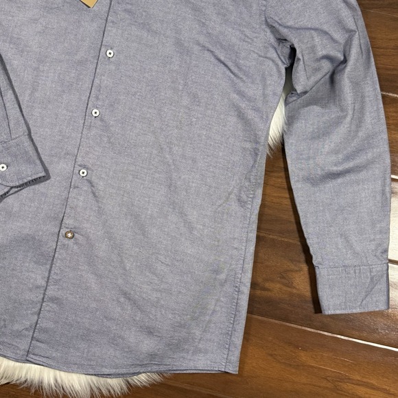 Hugo Boss Sz L / 16.5 L / 34 - 35 Max Kent Sharp Fit Button Up Long Sleeve Shirt - Picture 3 of 10